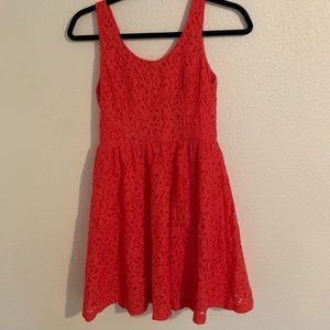 Lush floral pattern dress